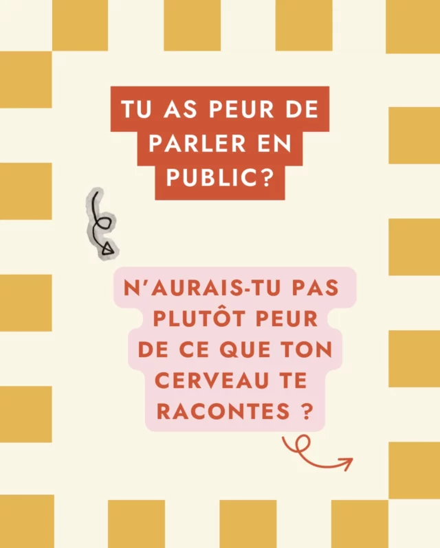 Tu n’as pas besoin d’être prêt(e) pour parler en public. Tu as besoin de changer la façon dont tu te parles. Parce que ton cerveau écoute. Et il agit en fonction. #prisedeparole #confianceensoi #anxietesociale #developpementpersonnel #tcc